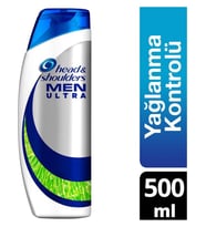 Head & Shoulders Men Ultra 500 ml Maksimum Yağlanma Kontrolü Erkeklere Özel Şampuan