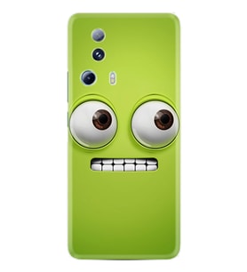Xiaomi 13 Lite Kılıf Resimli Desenli Silikon Platinium Series Green 1832