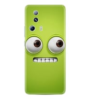 Xiaomi 13 Lite Kılıf Resimli Desenli Silikon Platinium Series Green 1832