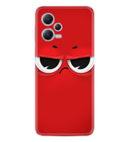 Xiaomi Redmi Note 12 4g Kılıf Resimli Desenli Silikon Platinium Series Red 1829