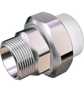 Pvc Boru Pprc Dış Dişli Oynar Başlı Rekor 20X1/2'' 10 Adet