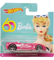 Hot Wheels Tekli Arabalar Barbie 14 Corvette Stıngray GJN99
