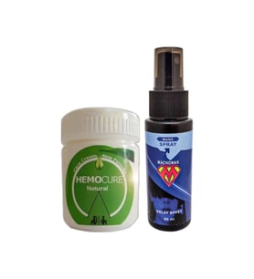 Hemocure Cream Özel 50 ml + Yanında Erkeklere Özel Stop Sprey