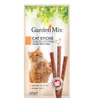 Gardenmix Tavuklu Kedi Stick Ödül 3*5gr (Kahverengi)