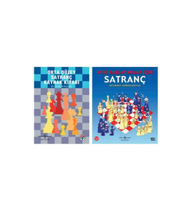 Orta Düzey Satranç Kaynak Kitabı + Yeni Başlayanlar Için Satranç- 2 Kitap Set