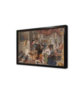 John Frederic Lewis Çerçeveli Mdf Tablo