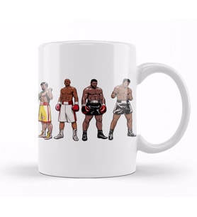 Boxing Boxers Boks Kupa Bardak Porselen