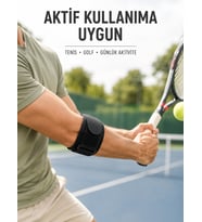 Tenisçi Dirseği Bandı Ayarlanabilir Epikondilit Dirsek Desteği