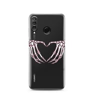 Huawei P30 Lite Uyumlu Baskılı Yumuşak Silikon Şeffaf Telefon Kılıfı