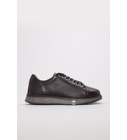 Hakiki Deri  Erkek Casual Ayakkabı 154MA24-1001 (Kahverengi)