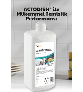 ACTODISH® MANUEL 1 Litre Manuel Bulaşık Deterjanı
