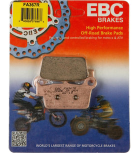 Ebc Fa367R 2004-2016 Kawasaki KX 250F Uyumlu Arka Fren Balatası Sinterli Balata