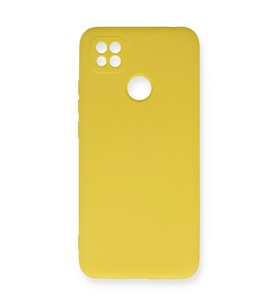 Xiaomi Redmi 9c Kılıf Nano İçi Kadife Silikon - Sarı