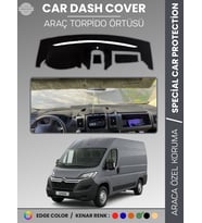 CITROEN JUMPER X290 KASA (2014-2024) Torpido Örtüsü Ön Göğüs Koruma Araca Özel Çatlamayı Önler