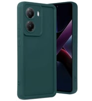 Newface Xiaomi Poco X7 Pro Viera Silikon - Koyu Yeşil