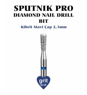 Elmas Kibrit Freze Mavi Çap 2,3mm