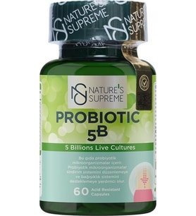Nature's Supreme Probiotic 5B 60 Kapsül