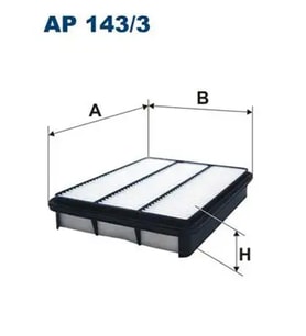 FILTRON AP1433 Hava Filtresi 1780107010 1780150040