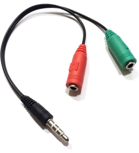 Lexroo 3,5 mm Akıllı Telefon Adaptörüne PC Kulaklığı