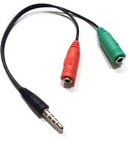 Lexroo 3,5 mm Akıllı Telefon Adaptörüne PC Kulaklığı
