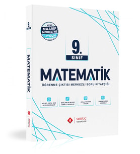 Sonuç Yayınları 9.Sınıf Matematik Seti Maarif Modeline Uygun