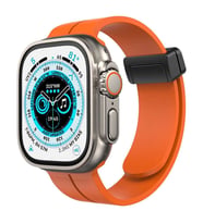 Apple Watch 38mm Kr412 Elegance Stylısh Kordon (SAAT DEĞİLDİR) - Turuncu