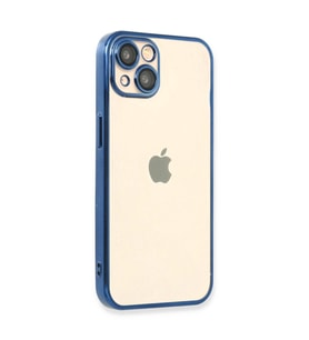 İphone 14 Plus Kılıf  Lensli  - Açık Mi