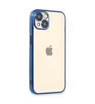 İphone 14 Plus Kılıf  Lensli  - Açık Mi