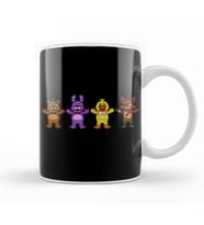 Fnaf Chibi Five Nights at Freddy's Kupa Bardak Porselen