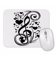 Ask Müzik Nota Mouse Pad