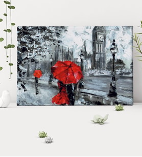 BK Gift Manzara Tasarımlı Kanvas Tablo-2
