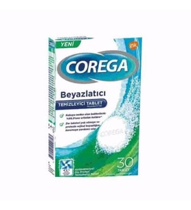 Corega Beyazlatıcı Temizleyici 30 Tablet