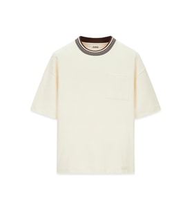 Jacquard Erkek Aktif Oversize Fit T-Shirt