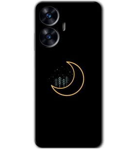 Realme C55 Kılıf HD Desen Baskılı Kılıf - İyi Geceler