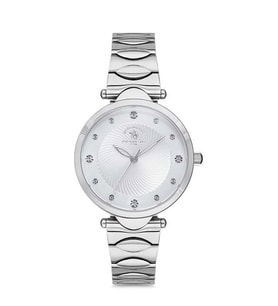 SANTA BARBARA POLO SB.2.10002.6 -WR 5ATM-ZARİF MODEL-ÇELİK-BAYAN KOL SAATİ