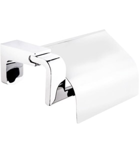 Krom Banyo Kapaklı Wc Kağıtlık Tuvalet Kağıtlığı