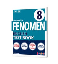 Fenomen Yayıncılık 2024-2025 Müfredat Yeni Nesil 8.Sınıf Test Book ( İNGİLİZCE ) Soru Bankası (Çok Renkli)