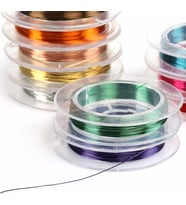 Hayal Sepeti başlangıç filografi sanatı Makara Tel - 0.2mm ince - 10 Farklı Renk