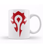 World Of Warcraft Horde Kupa Bardak Porselen