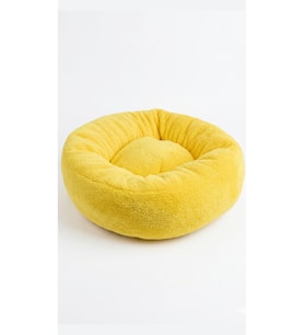 Yumuşak Yuvarlak Peluş Kedi ve Köpek Yatağı 65 cm