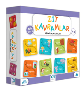 Games Zıt Kavramlar Eğitici Oyun Kartları 29 Kart 5045