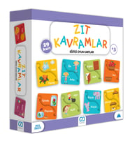 Games Zıt Kavramlar Eğitici Oyun Kartları 29 Kart 5045