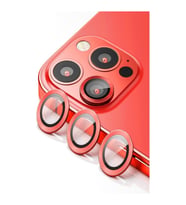 İphone 12 Pro Max Kırmızı Uyumlu Kamera Lens Koruyucu Cam