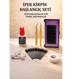 İpek Kirpik Seti
