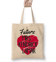 Future Mrs Kendrick Lamar Love Heart Bez Çanta Uzun Saplı