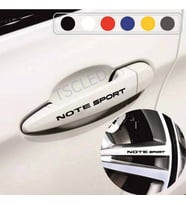 Note için Kapı Kolu ve Jant Sticker yazı 314