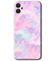 Galaxy A05 Kılıf HD Desen Baskılı Kılıf - Pembe-Duman