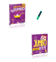 4. Sınıf Olimpiyat Sorularıyla Jumbo Tüm Dersler Soru Bankası ve Haftalık Deneme