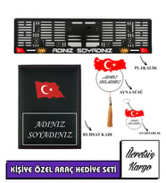İSİMLİ PLAKALIK KİŞİYE ÖZEL ARAÇ PLAKALIK-RUHSAT KABI-SPOTİFY AYNA SÜSÜ-ANAHTARLIK