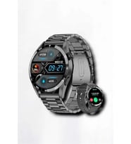 Mey İthalat® Suya Dayanıklı Dokunmatik Akıllı Saat Bluetooth 5.0, Sesli Asistan Takibi